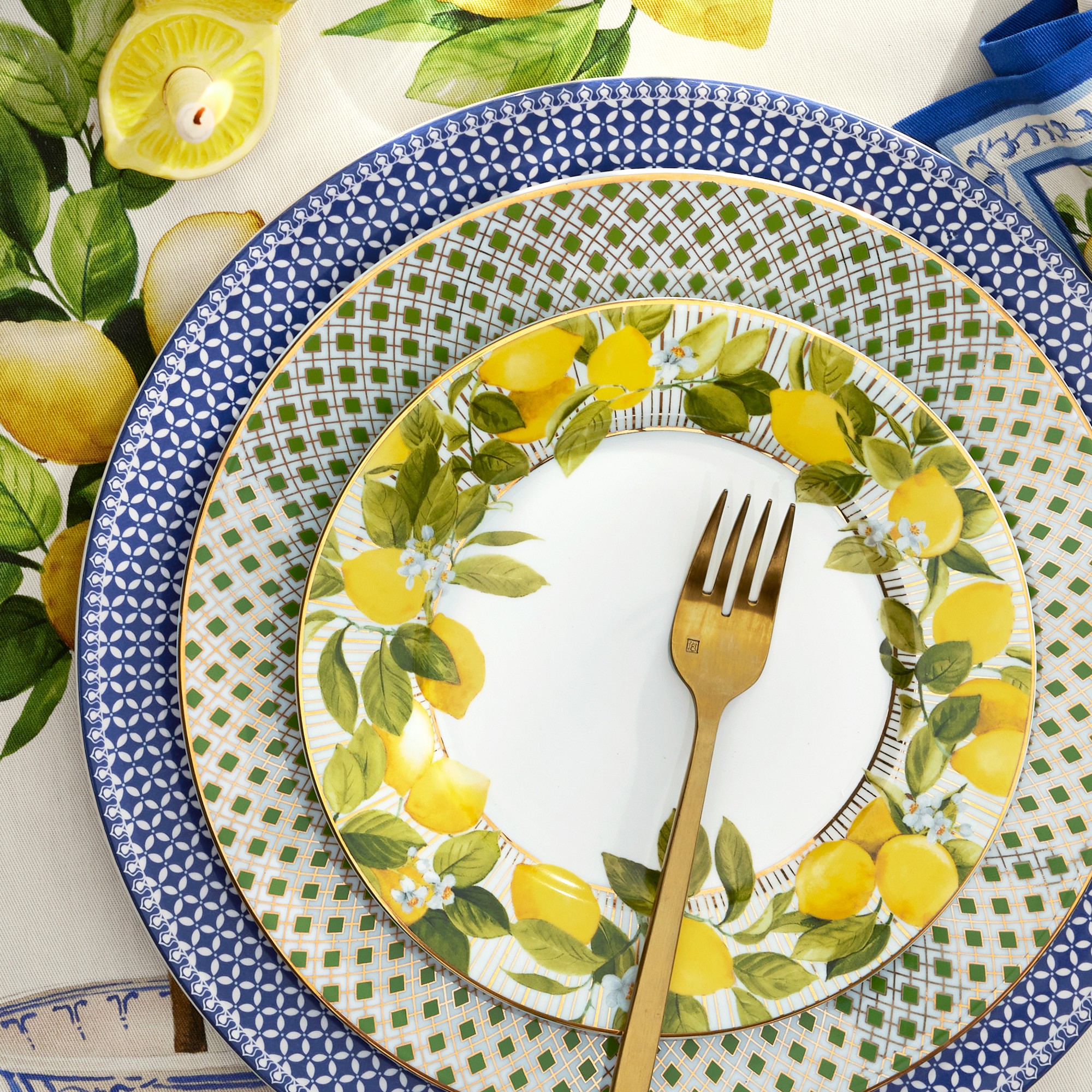 Limone Salad Plates