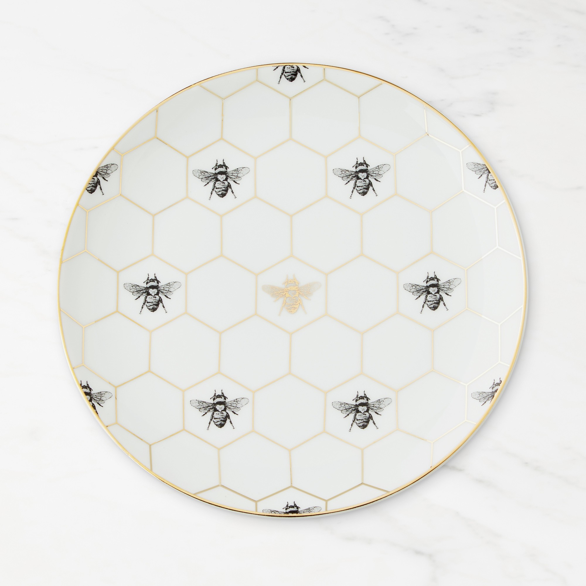 Honeycomb Appetizer Plates