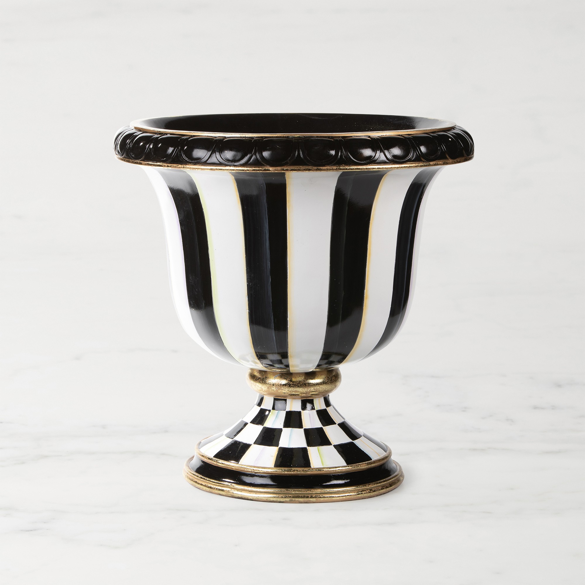 MacKenzie-Childs Courtly Stripe Urn