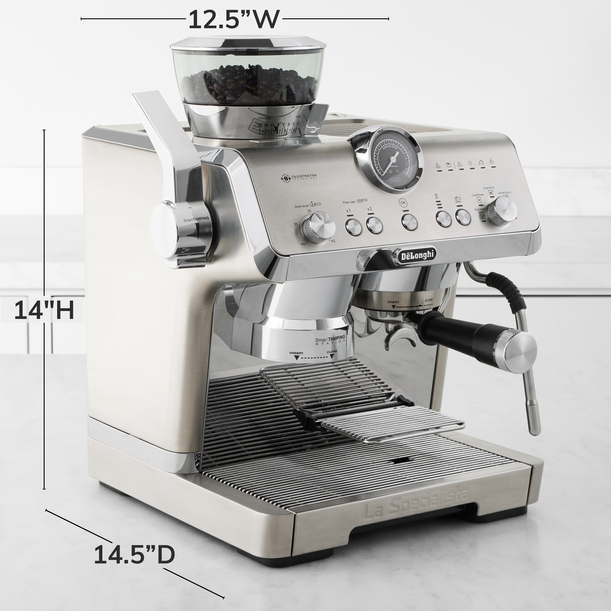 De'Longhi La Specialista Opera Espresso Machine with Cold Brew