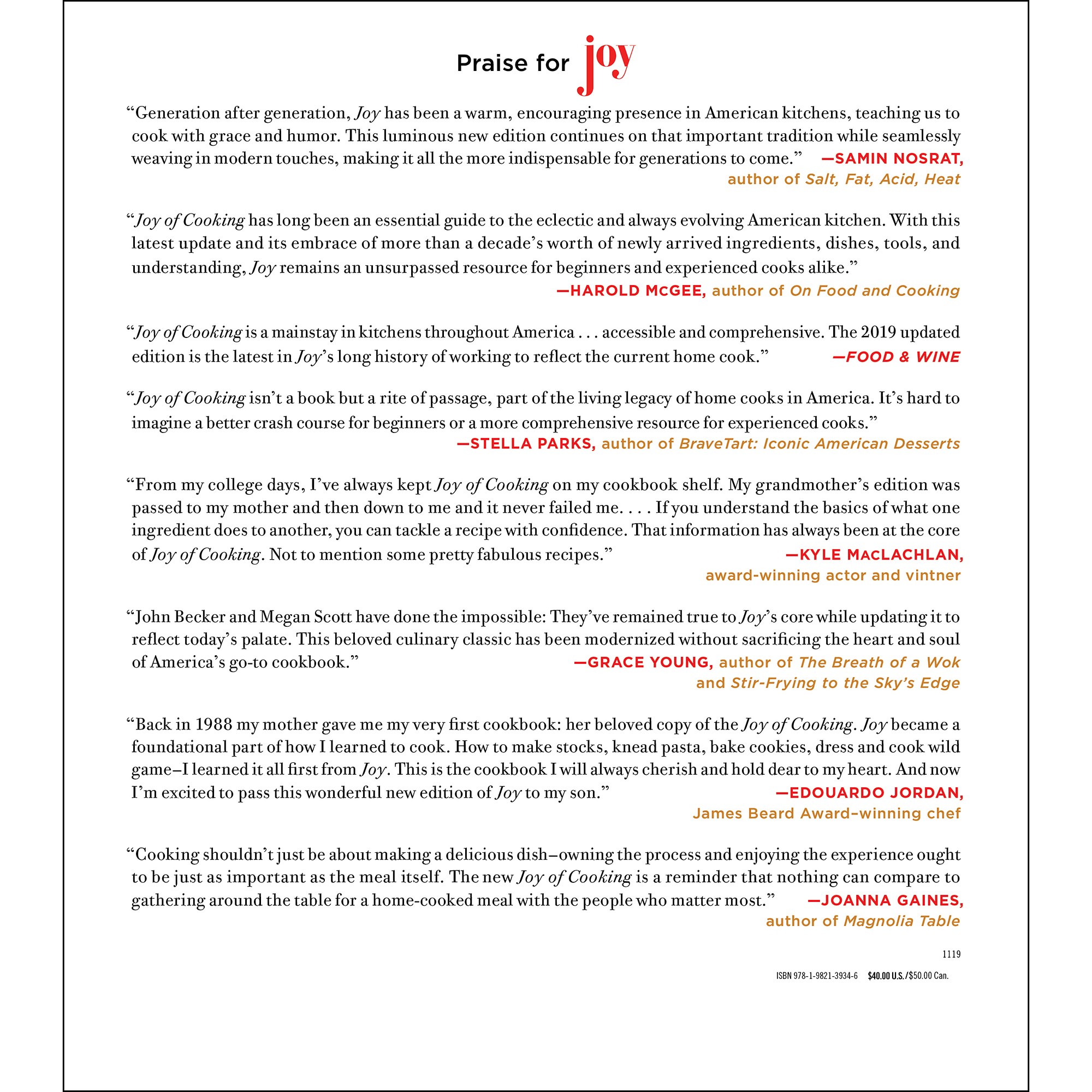 Irma S. Rombauer: Joy of Cooking