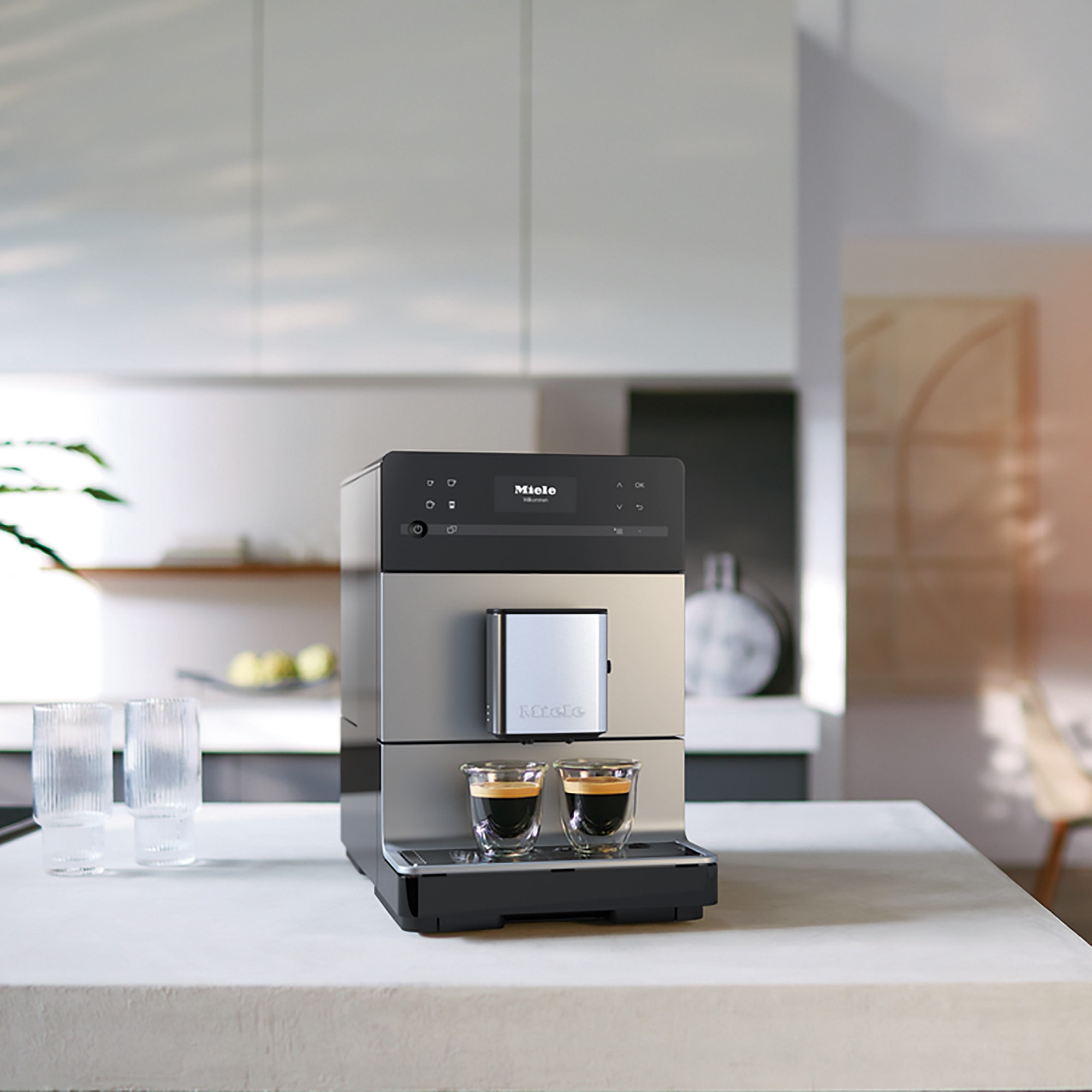 Miele CM5510 Silence Fully Automatic Coffee Maker & Espresso Machine