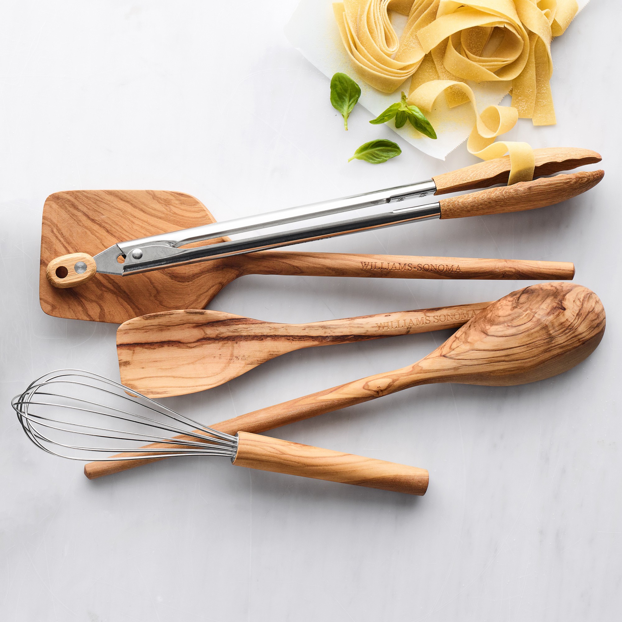 Williams Sonoma Sustainable Olivewood Roasting Scoop
