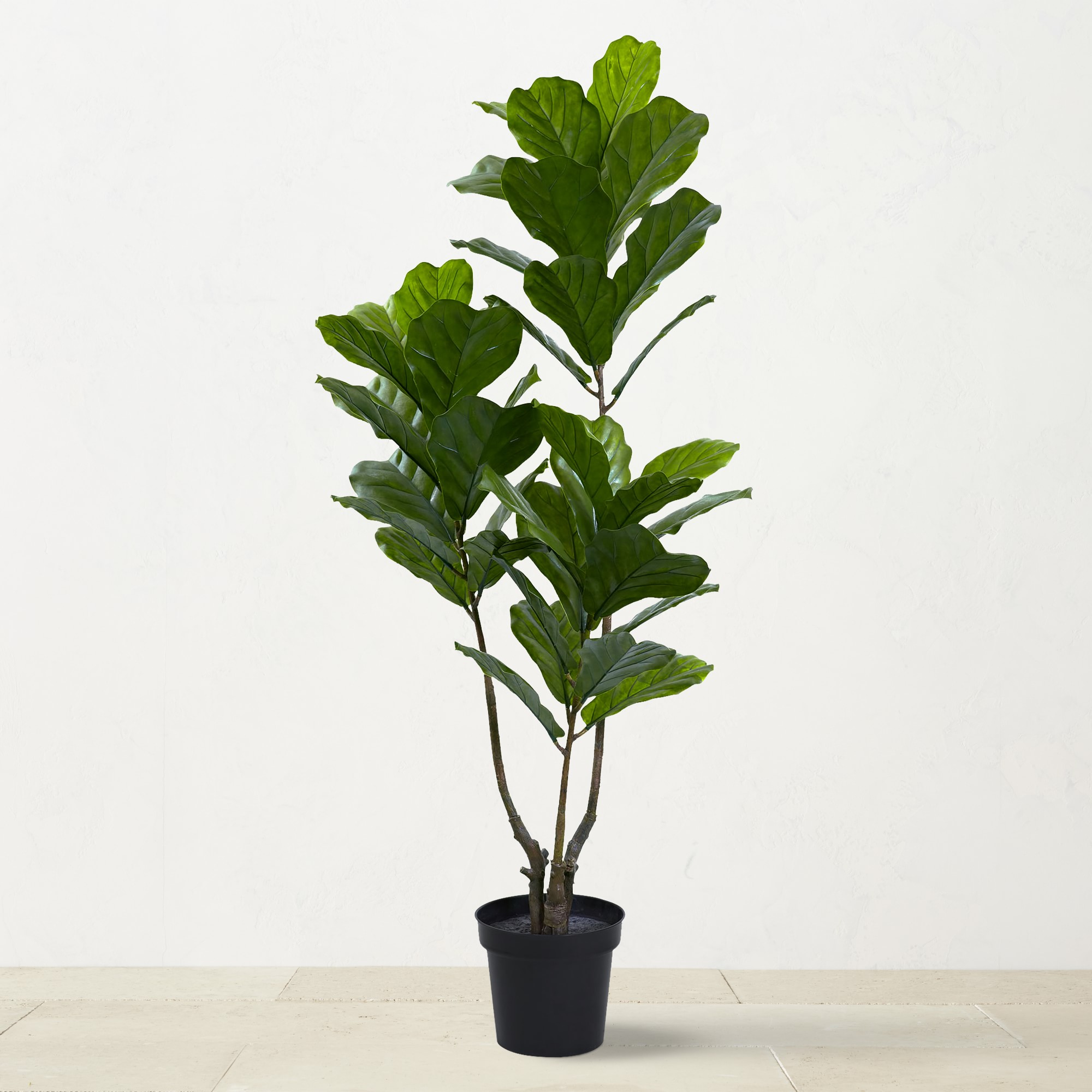 UV Resistant Faux Fiddle Leaf Tree, 65