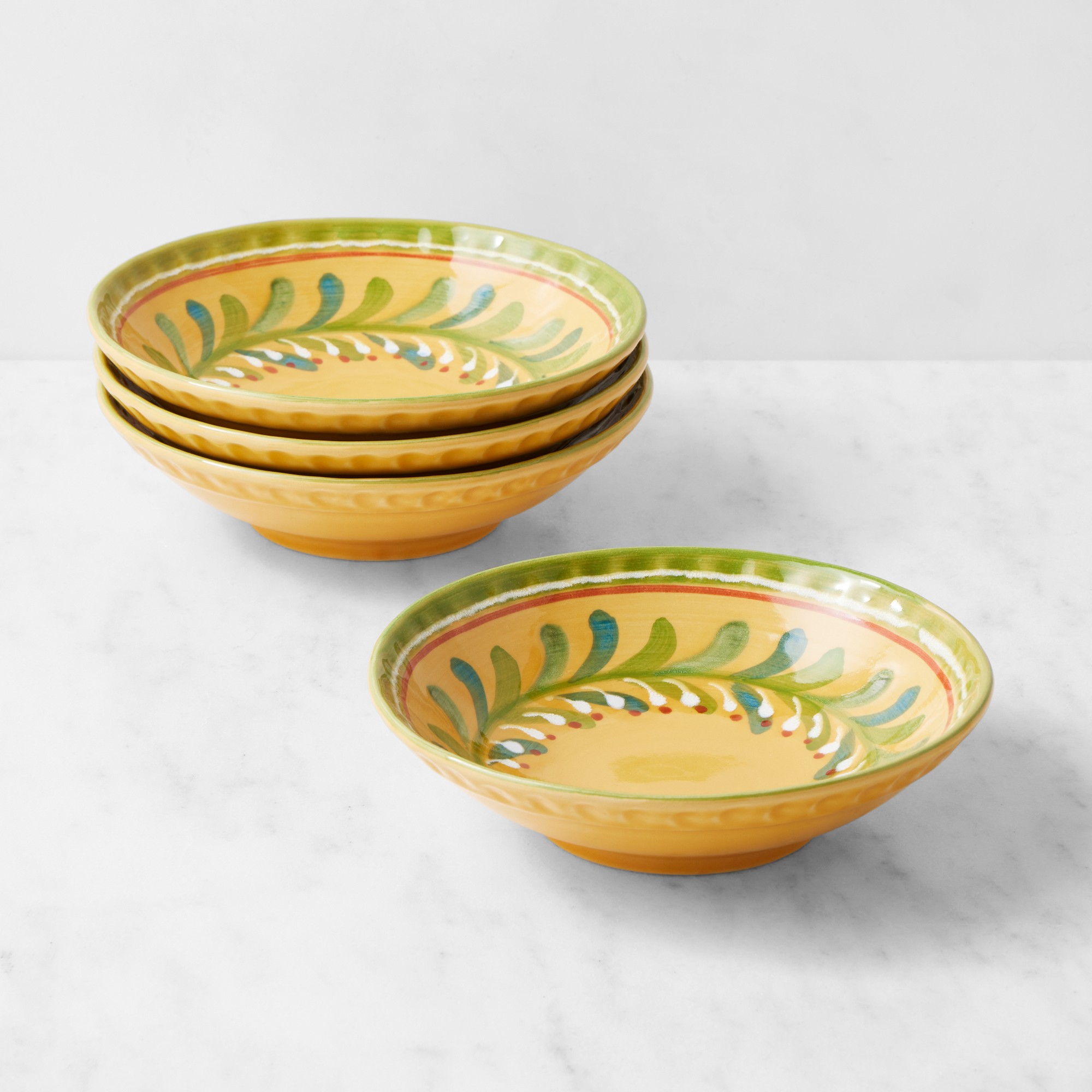 Luberon Pasta Bowls, Set of 4