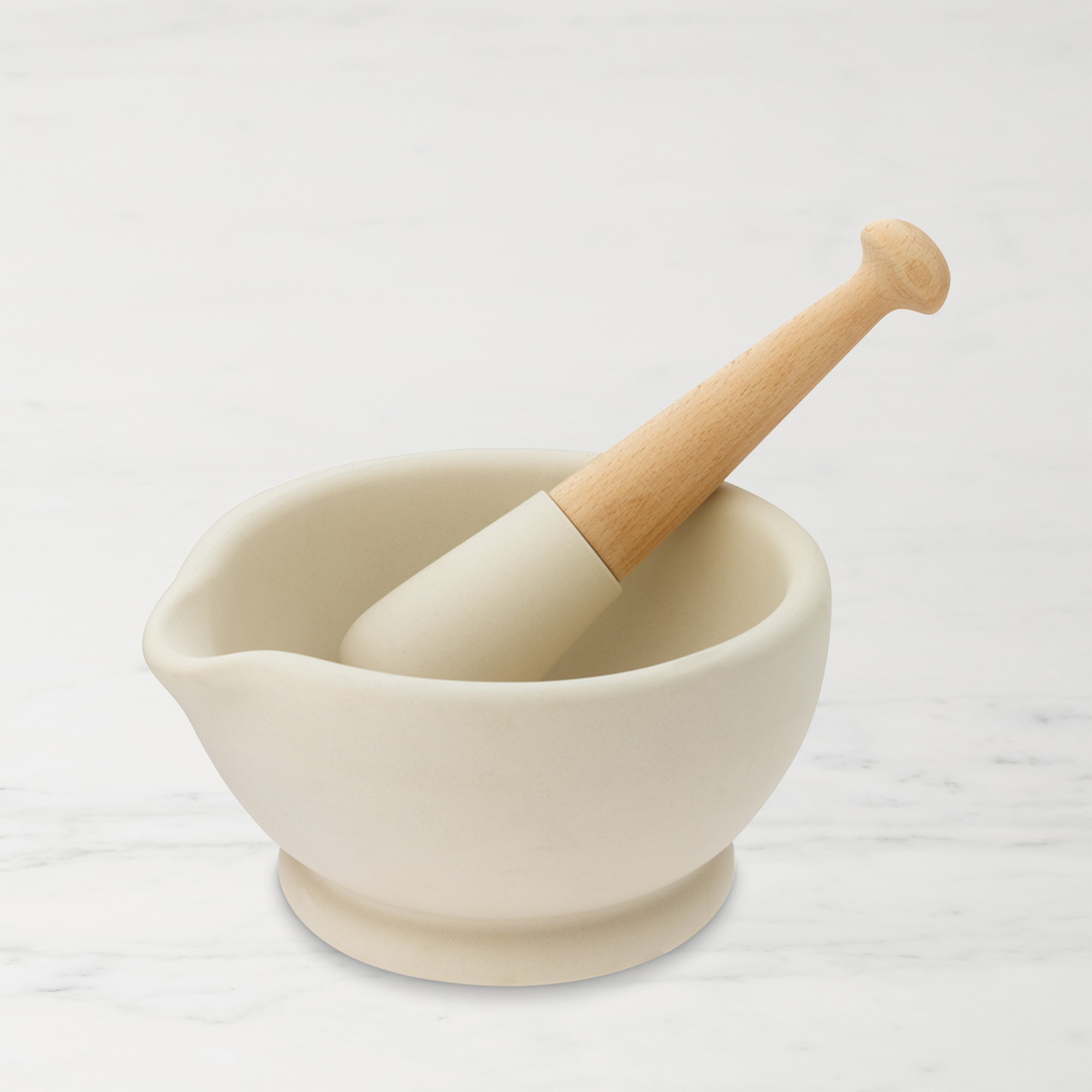 Ceramic Mortar & Pestle