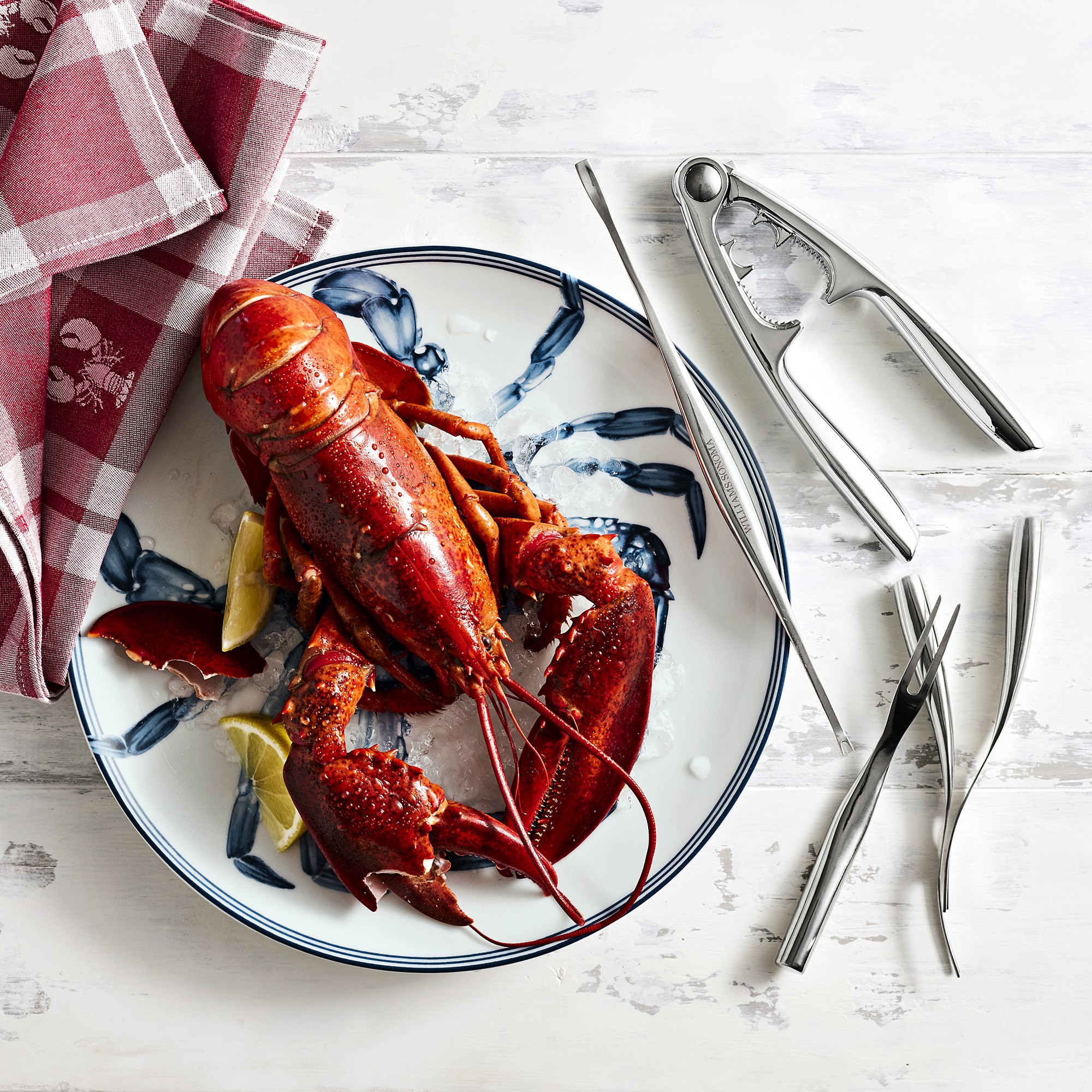 Williams Sonoma Stainless-Steel Seafood Picks, Set of 4