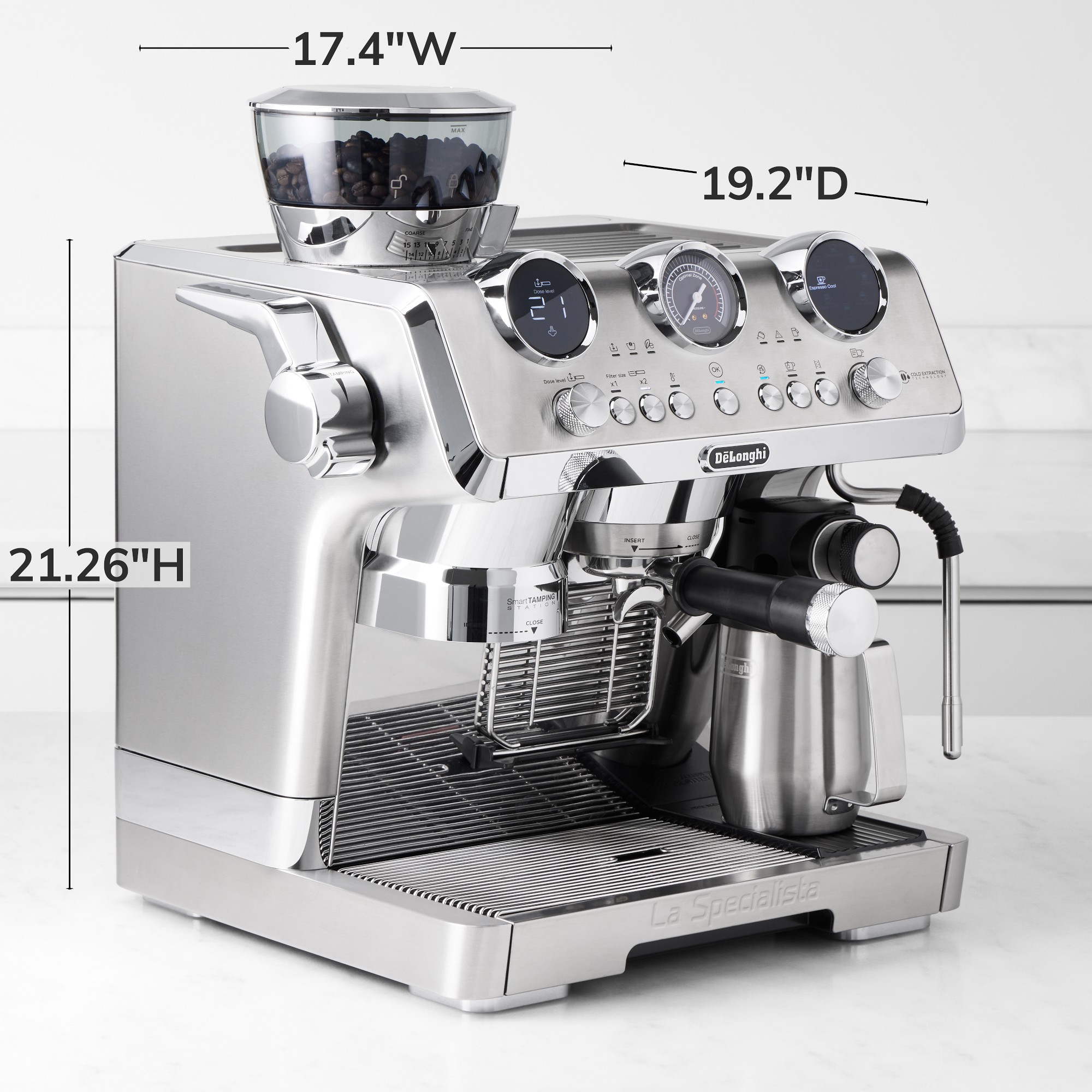 De'Longhi La Specialista Maestro Espresso Machine with Cold Brew