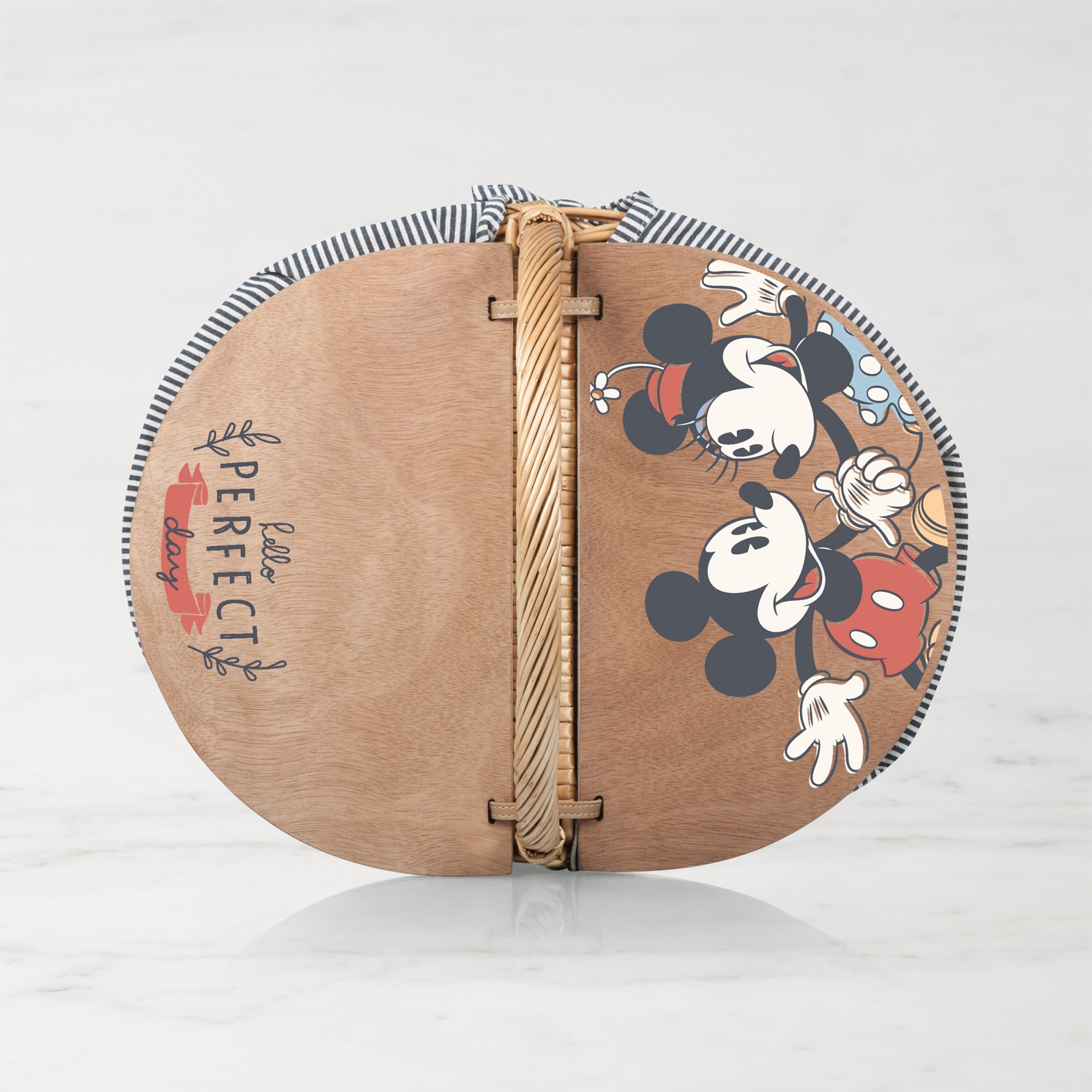 Mickey & Minnie Mouse Picnic Basket