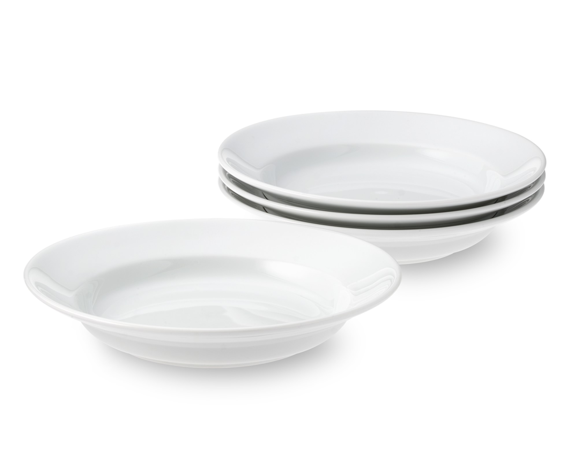 Apilco Très Grande Soup Plates, Set of 4