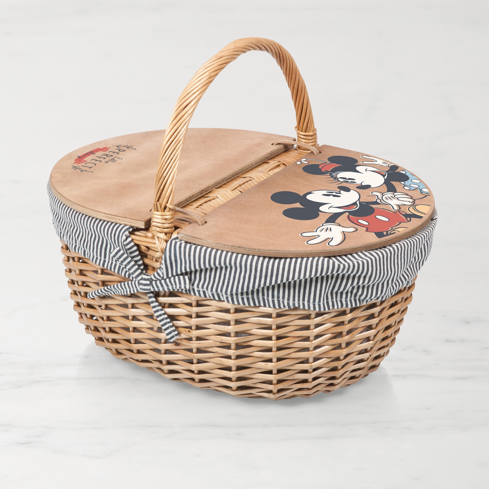 Mickey & Minnie Mouse Picnic Basket