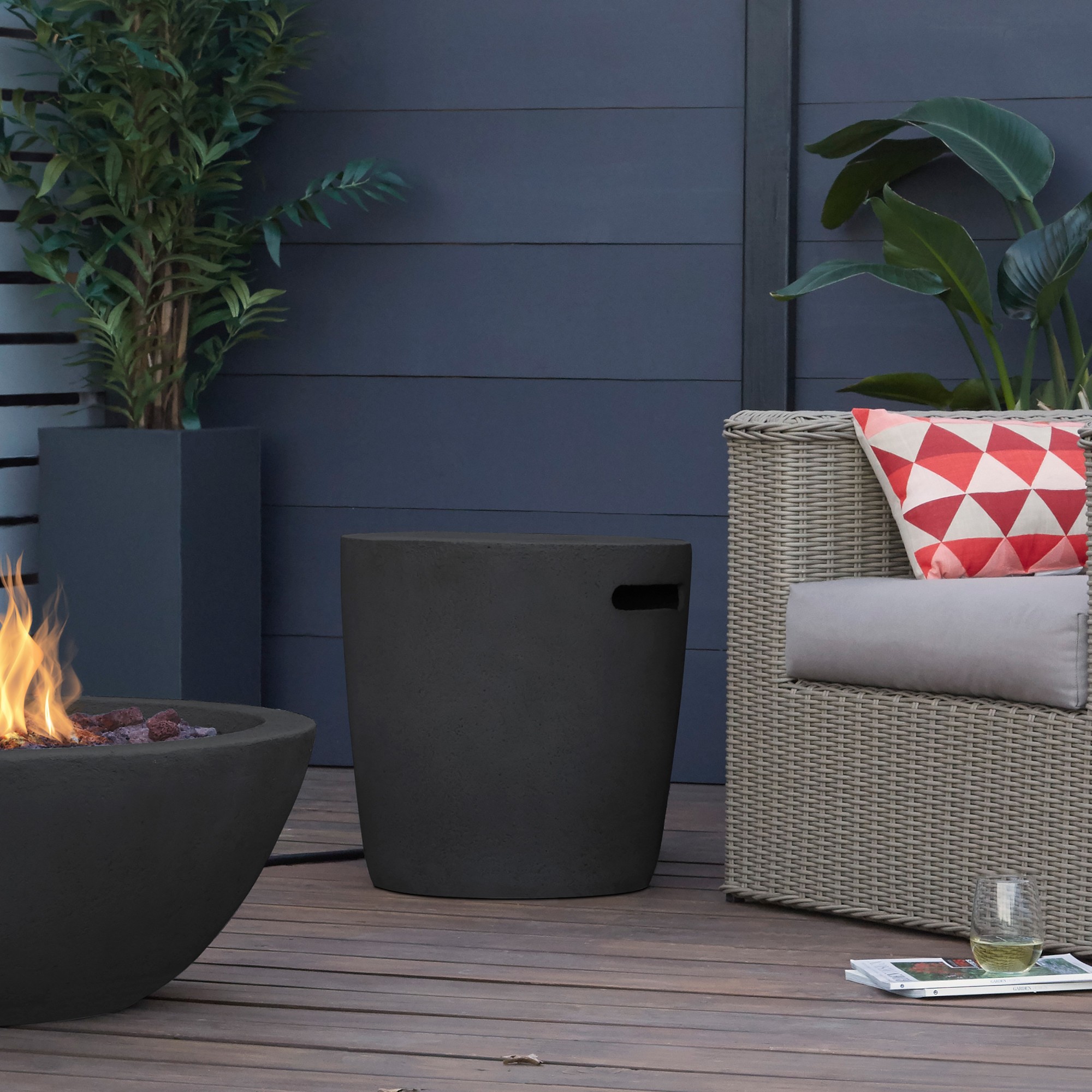 Portillo and Banff Tank Cover, Shale (19.5