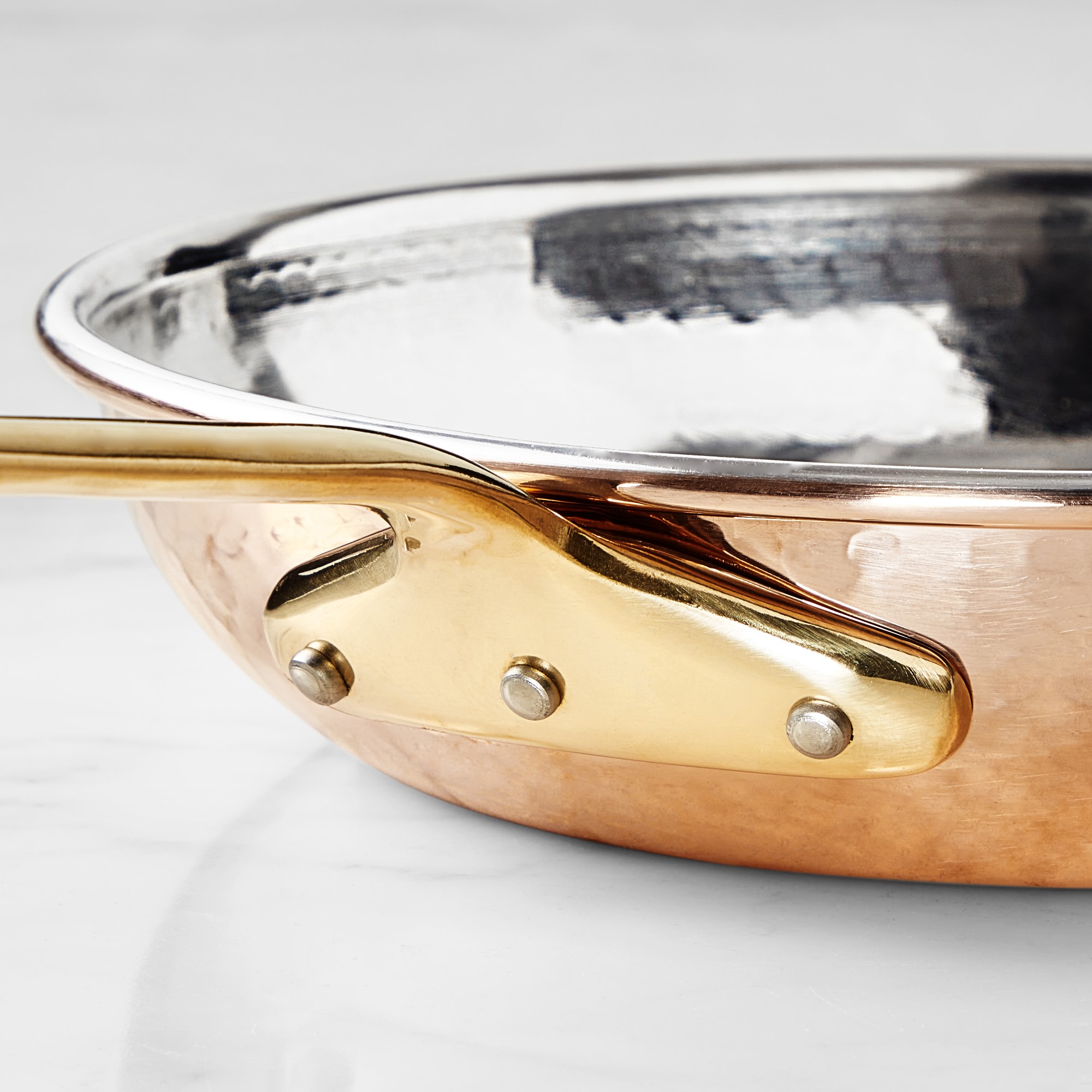 Ruffoni Historia Hammered Copper Fry Pan, 9 1/2