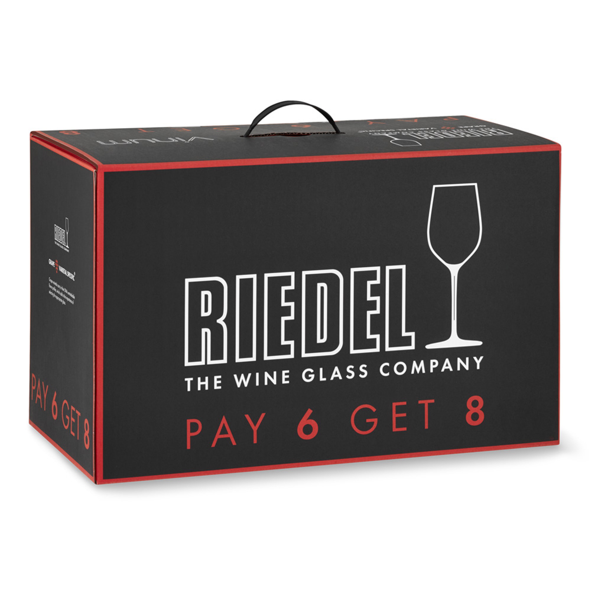 Riedel Vinum Cabernet Glasses, Buy 6-Get 8