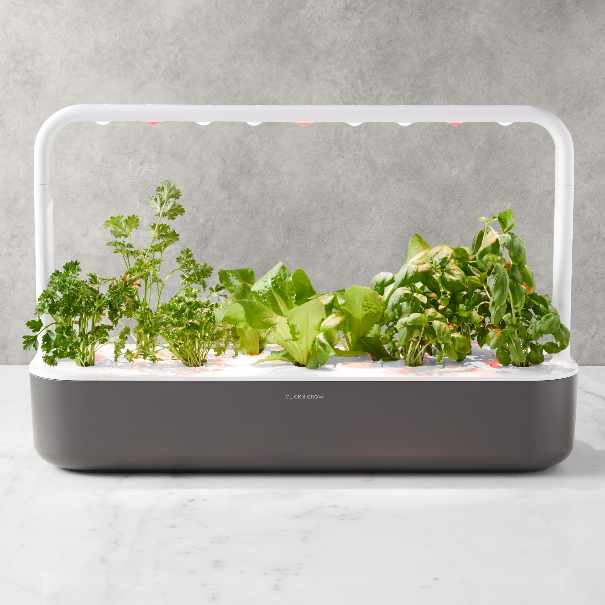 Click & Grow Smart Garden System, 9 Pod, Grey
