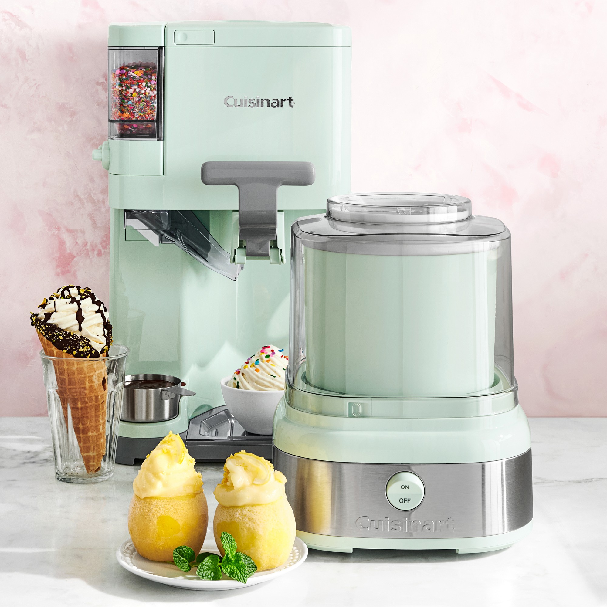 Cuisinart Ice-22 Ice Cream Maker, Mint Green