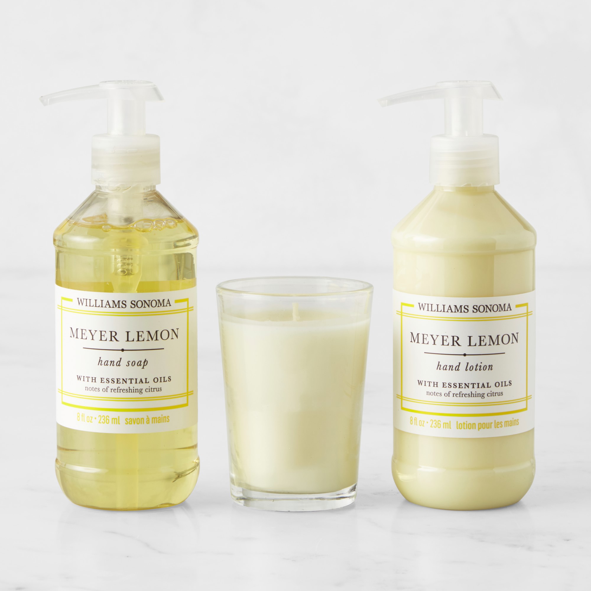 Williams Sonoma Meyer Lemon Guest Set