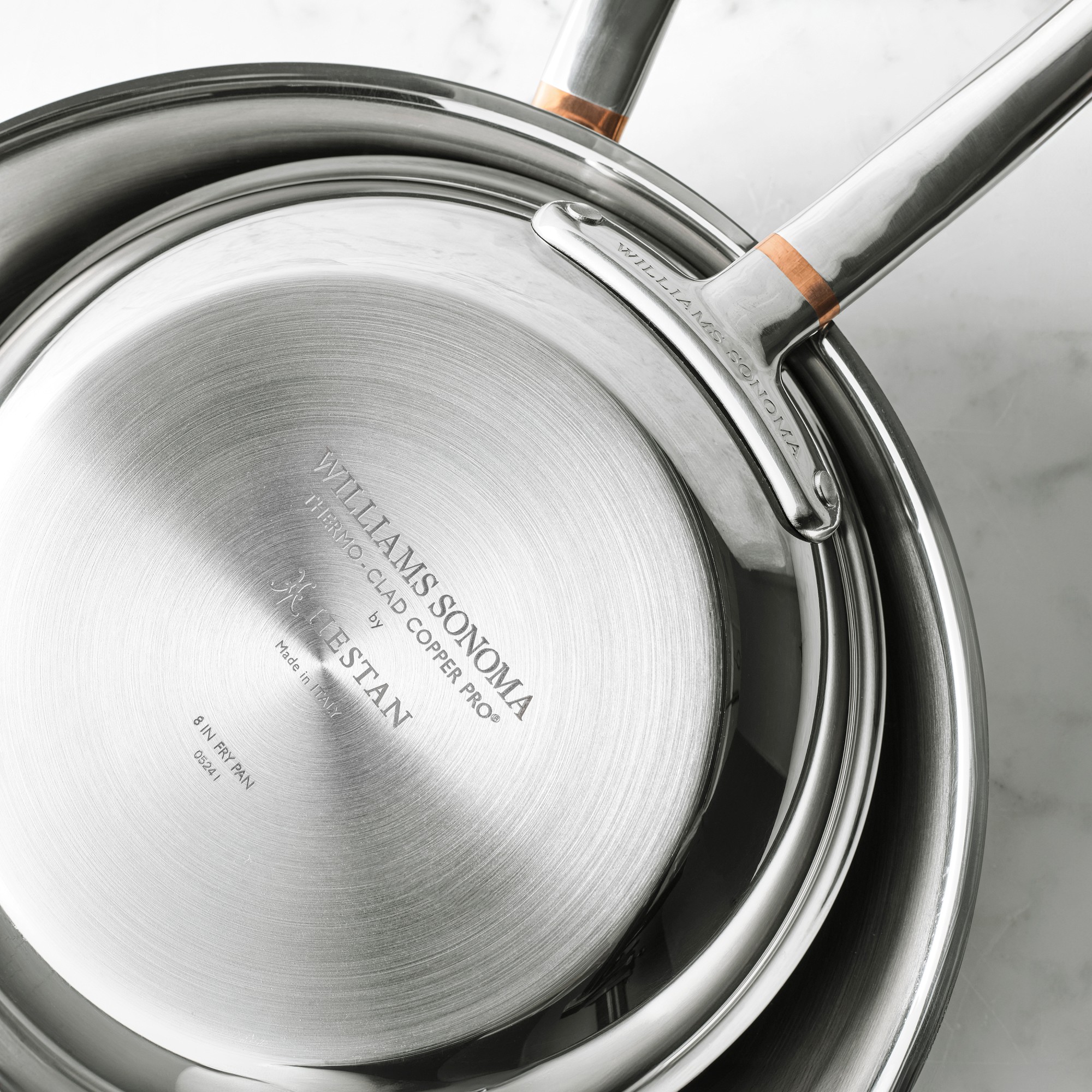Williams Sonoma Signature Thermo-Clad™ Copper Pro Nonstick Fry Pan, 12