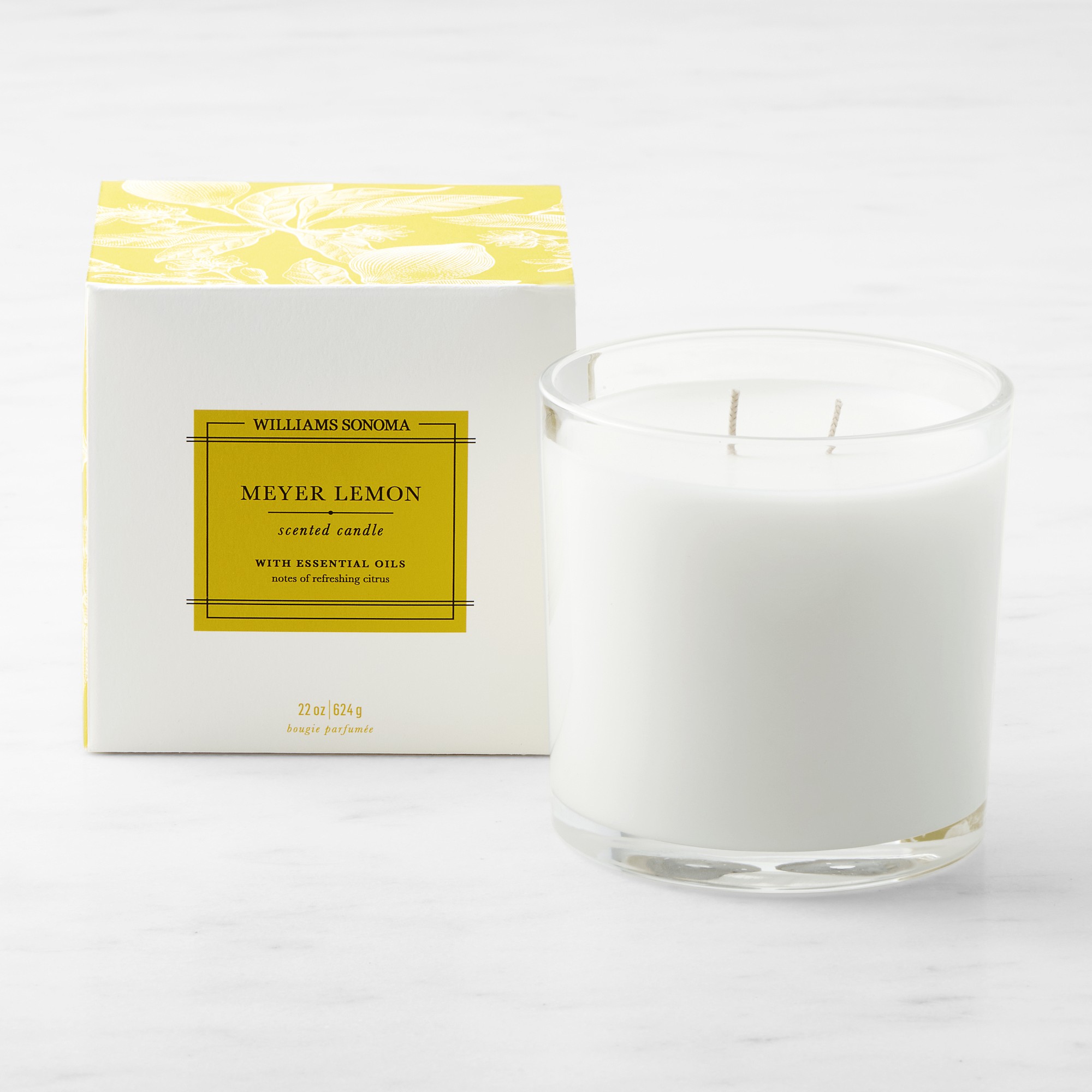 Williams Sonoma Meyer Lemon Candle, Large