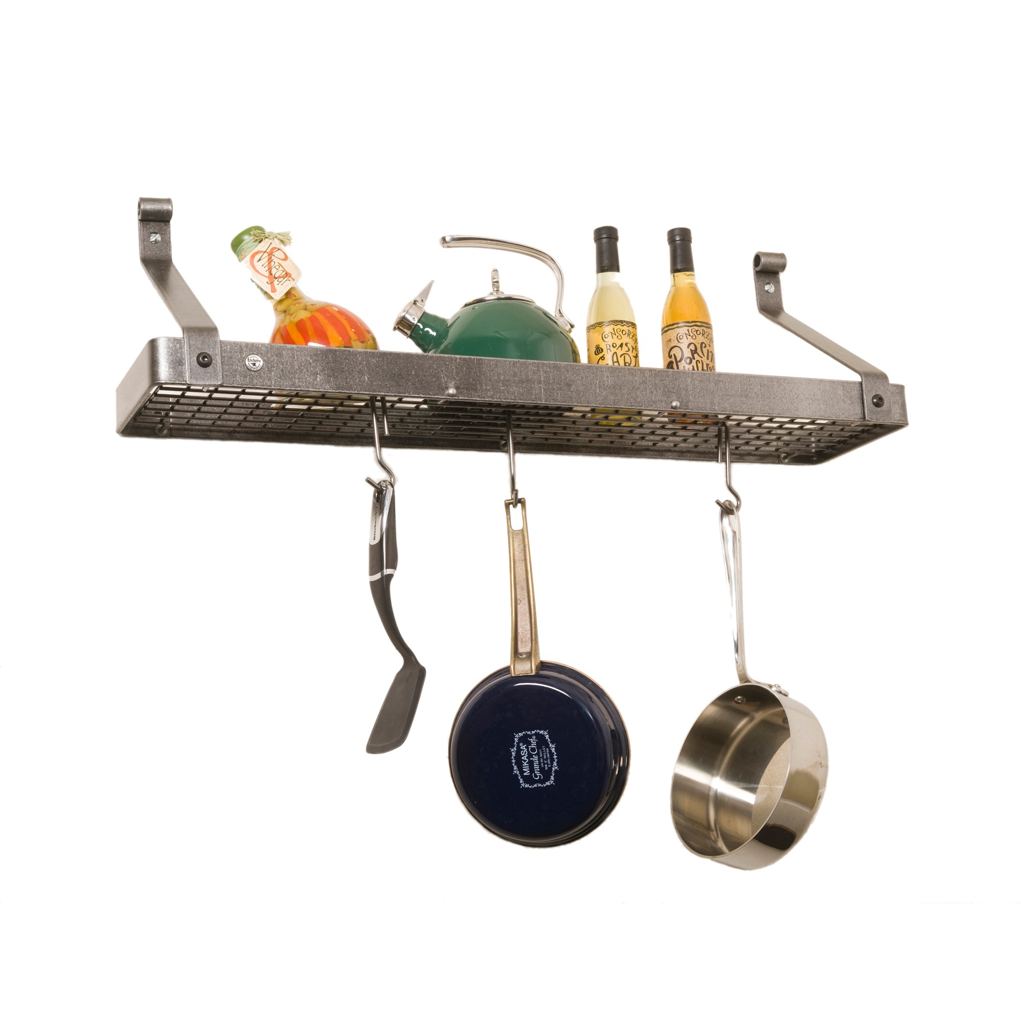 Enclume Wall-Mounted Deep Bookshelf Rack