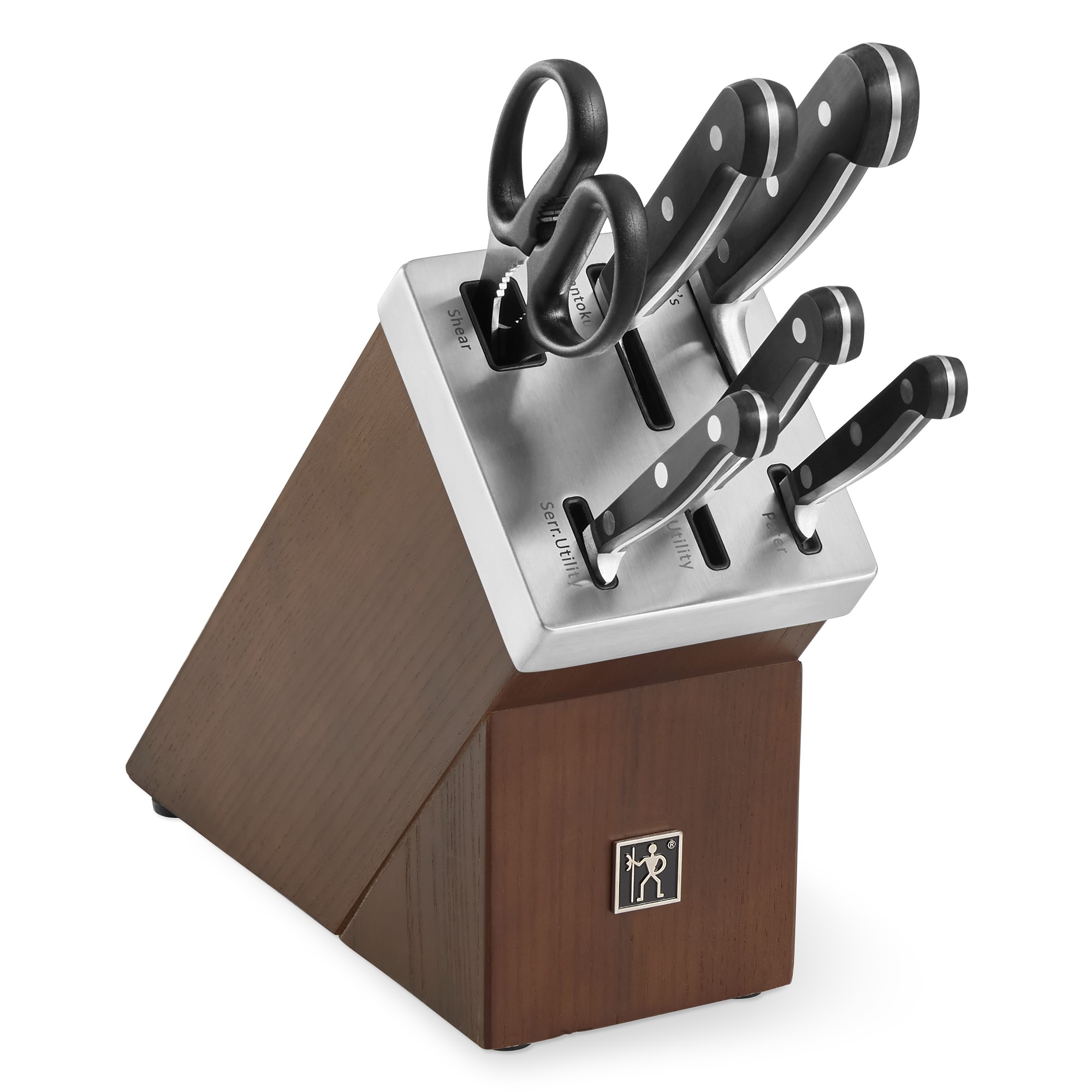 Zwilling Gourmet Self-Sharpening Knife Block, Set of 7