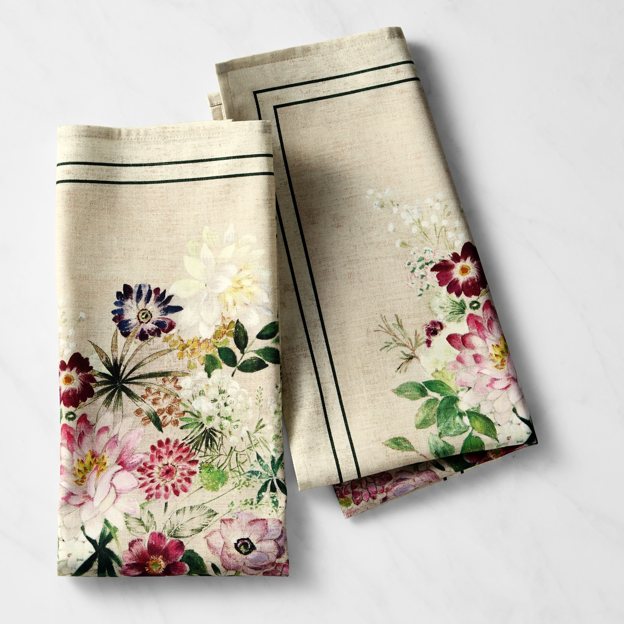 La Vie en Rose Towels, Set of 2