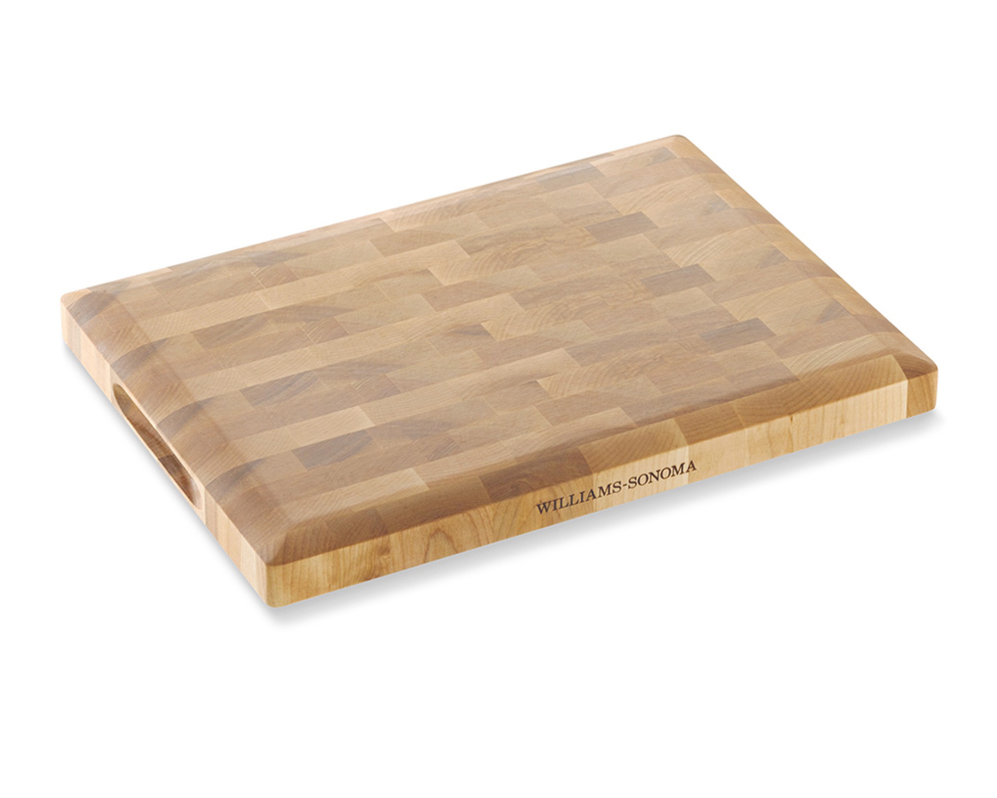 Williams Sonoma End-Grain Cutting Board, Birch