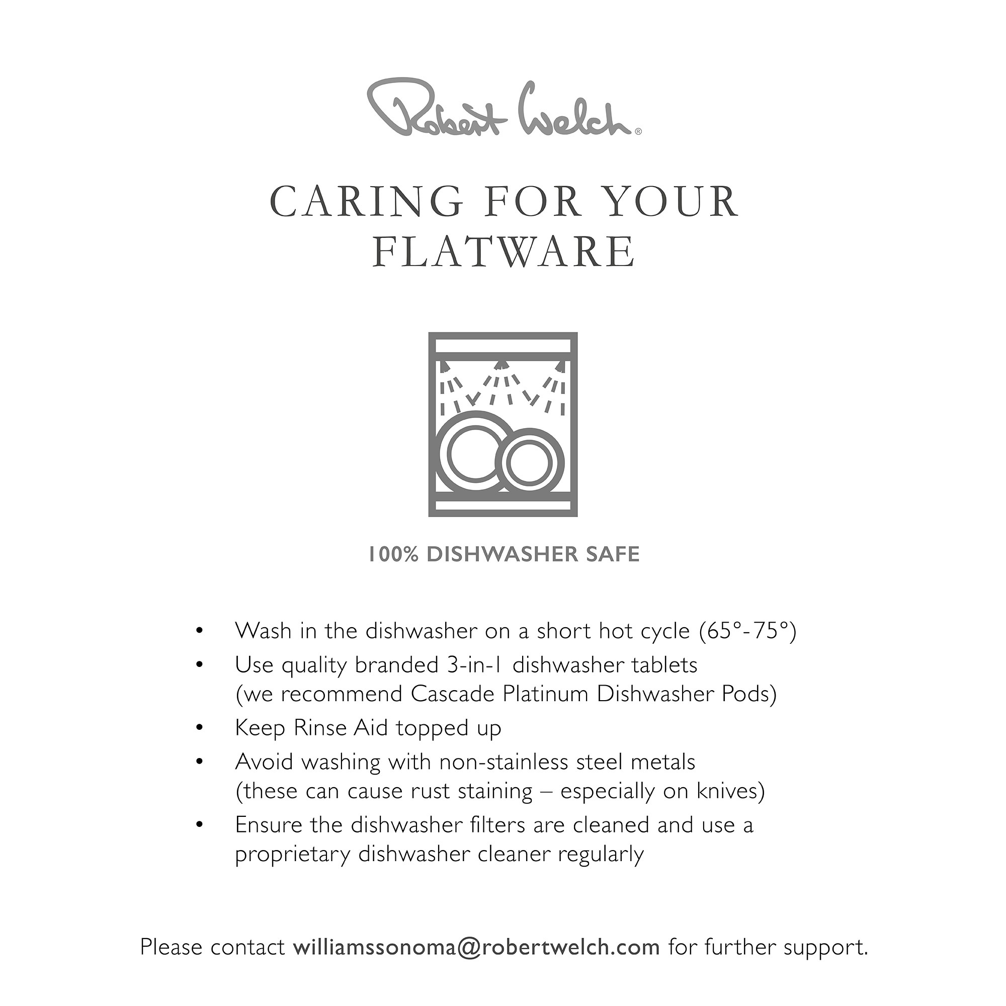 Robert Welch Whitby Steak Knives, Set of 4