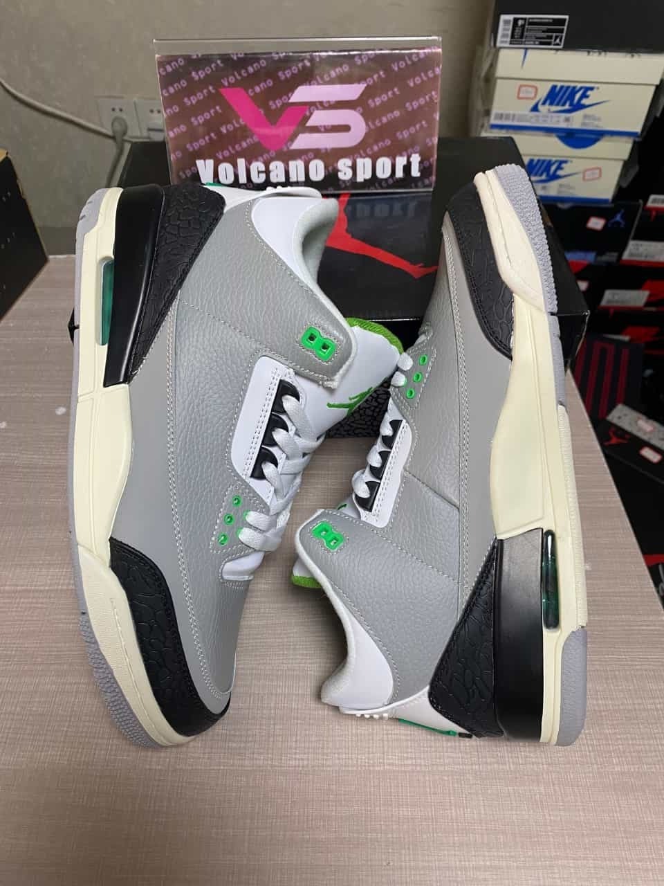 Jordan 3 Retro Chlorophyll 136064-006