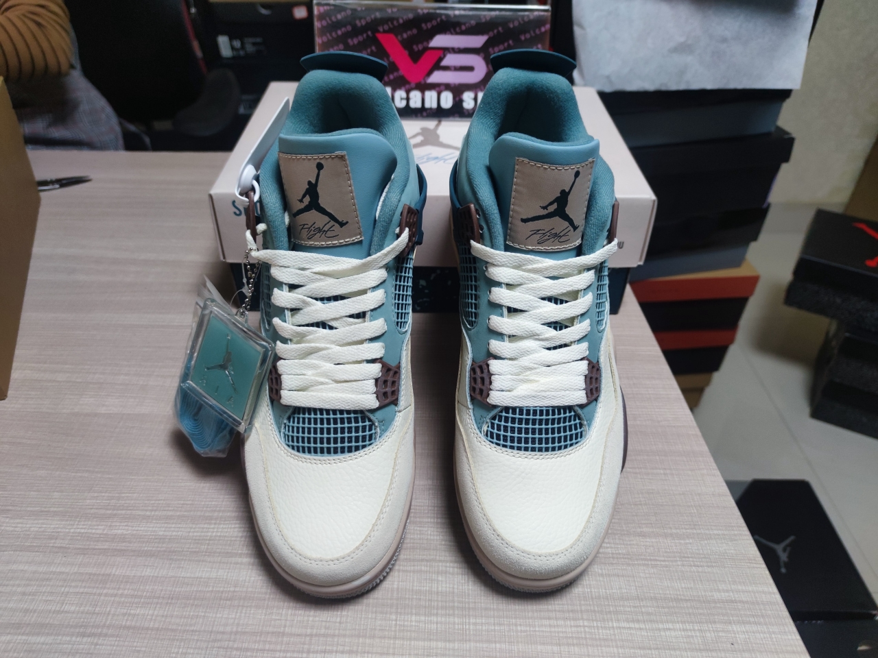 Jordan 4 Snorlax Custom