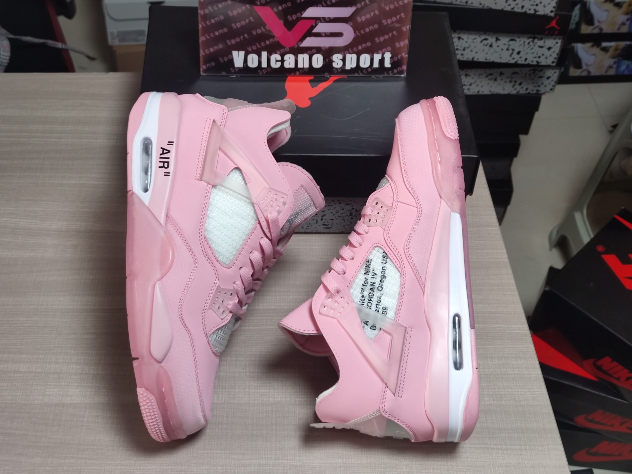 Jordan 4 Retro SP x Off white pink CV9388 600