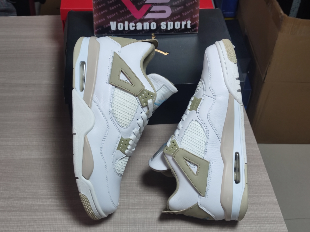 Jordan 4 Retro Sand 487724 118