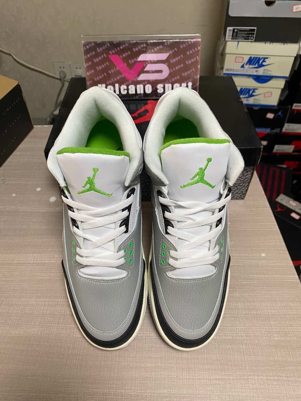 Jordan 3 Retro Chlorophyll 136064-006