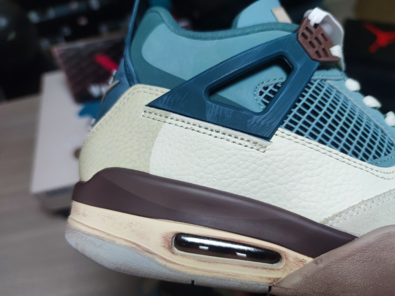 Jordan 4 Snorlax Custom