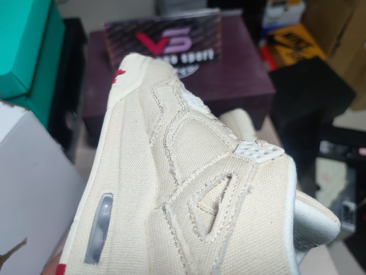Jordan 4 Retro Blank Canvas