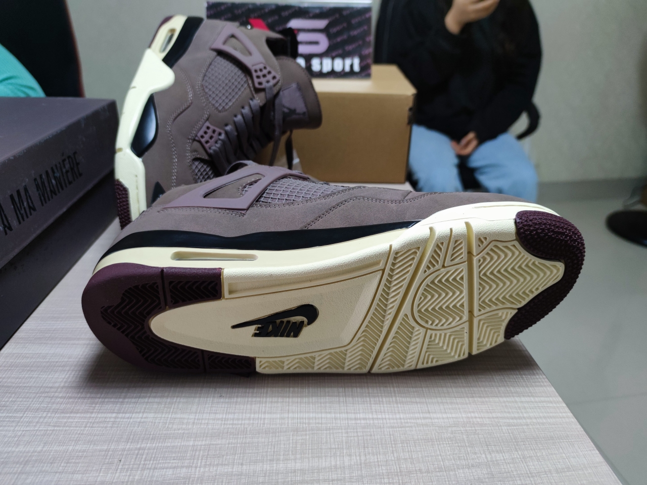 A Ma Maniere x Air Jordan 4 Retro 