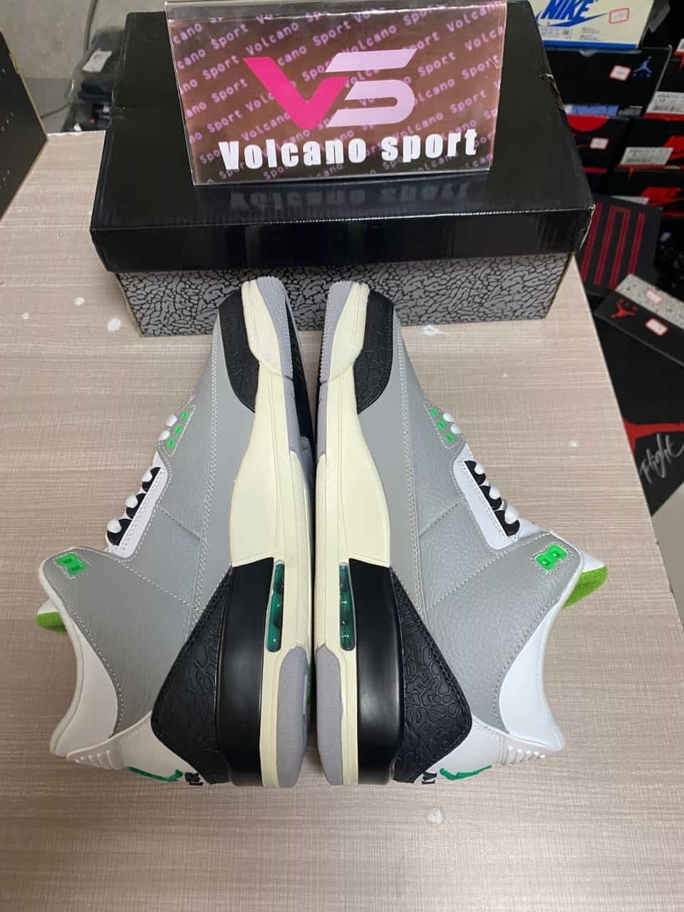 Jordan 3 Retro Chlorophyll 136064-006