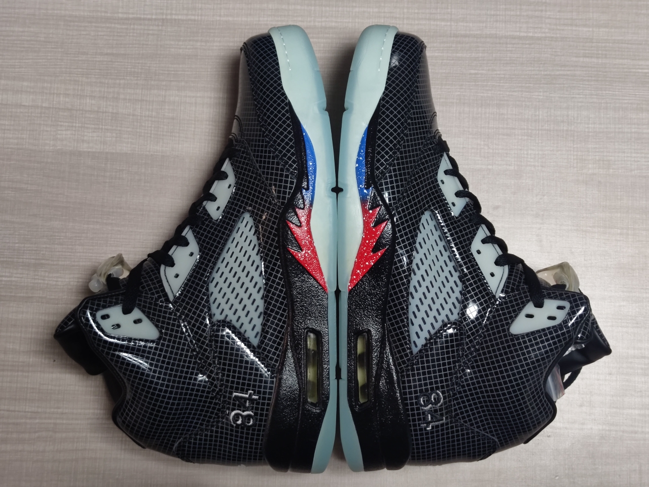 Jordan 5 Retro Transformers Black plaid