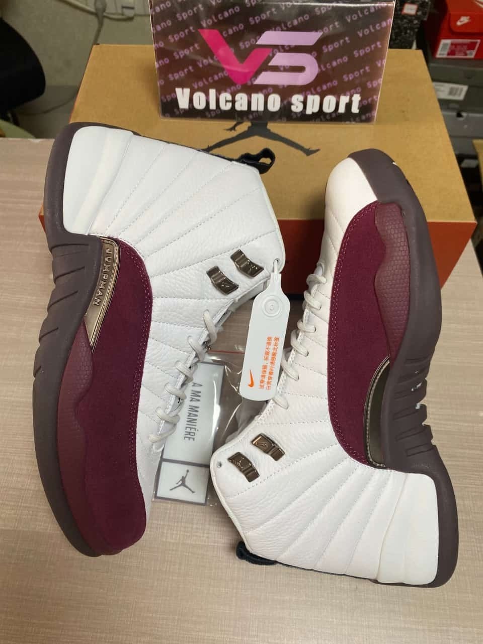 Jordan 12 Retro SP A Ma Maniére White DV6989-100