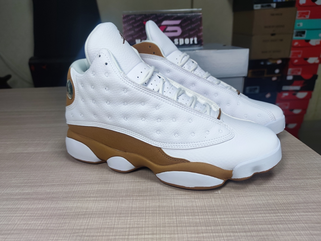 Jordan 13 Retro White Wheat 414571 171