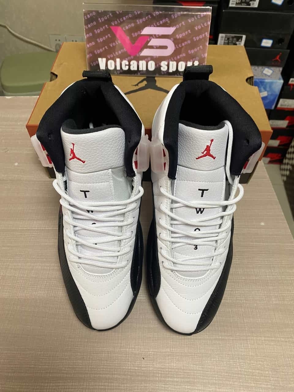 Jordan 12 Red Taxi White/Gym Red/Black CT8013-162