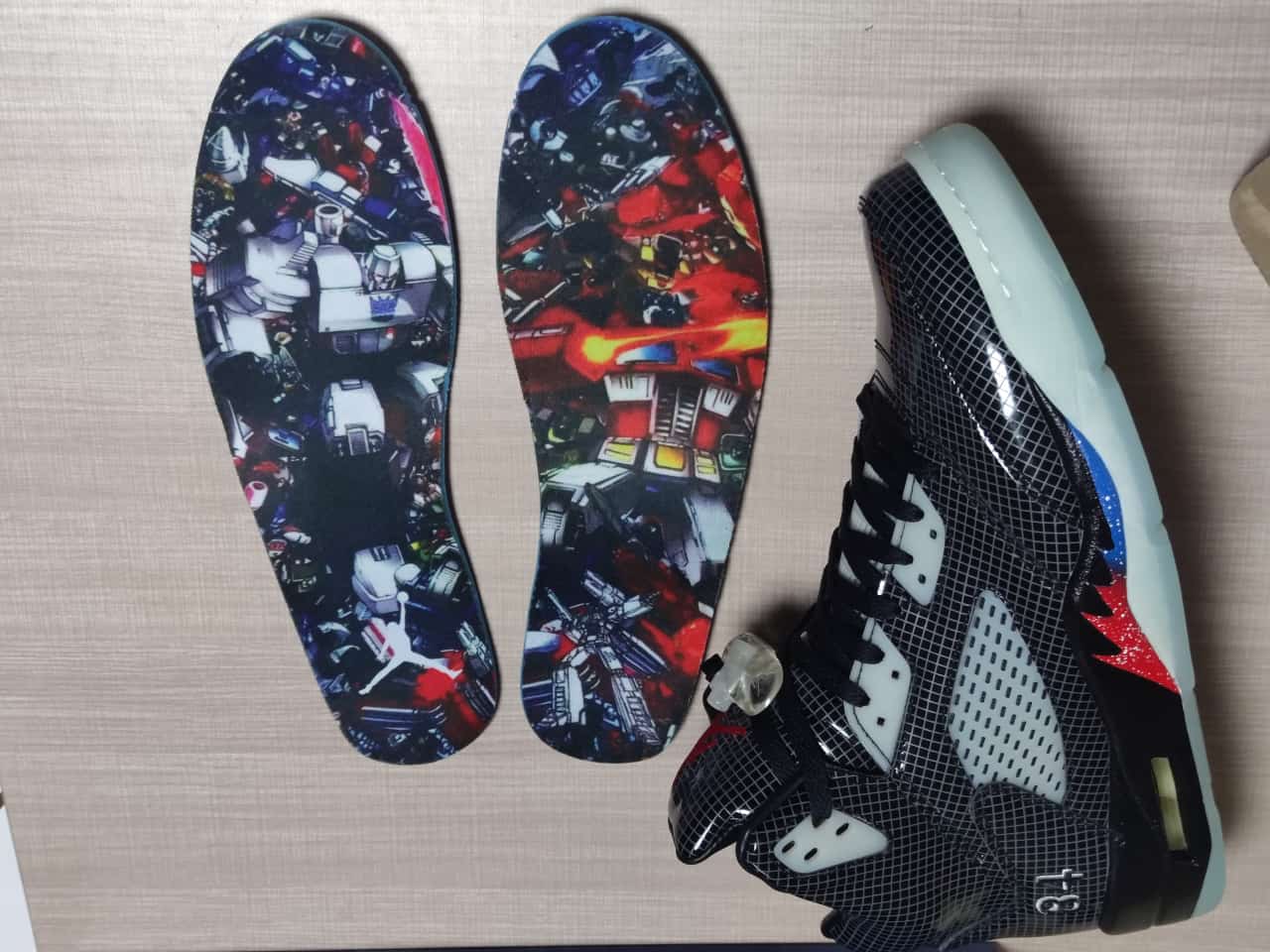 Jordan 5 Retro Transformers Black plaid