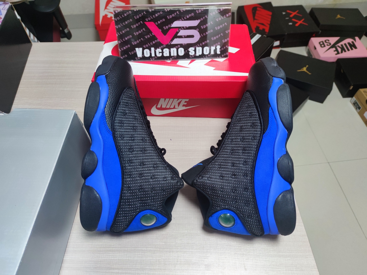 Jordan 13 Retro Black Hyper Royal 414571 040