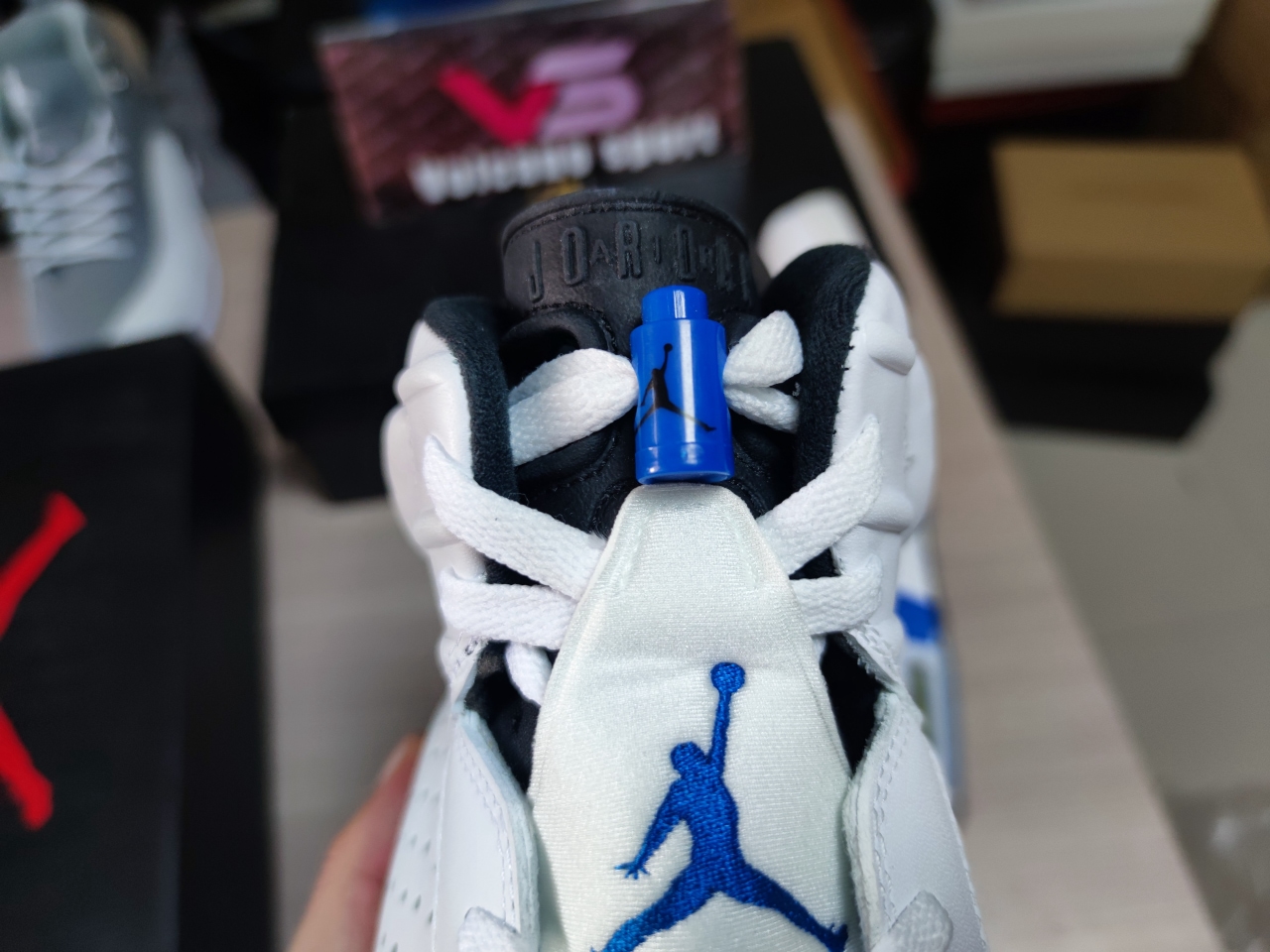Jordan 6 Retro Sport Blue 384664-107