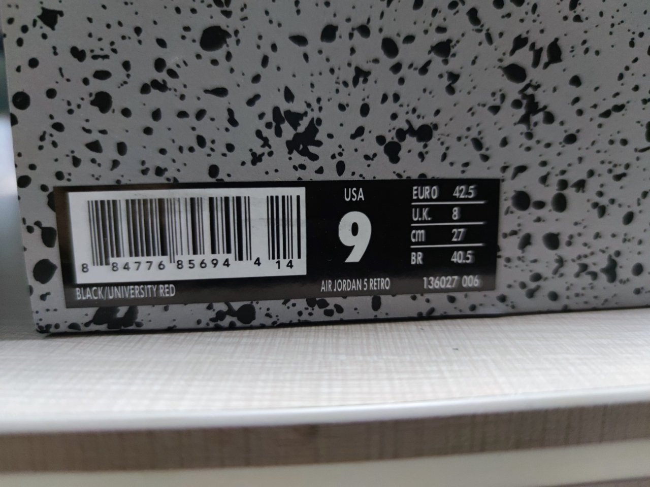 Jordan 5 Retro Satin Bred 136027 006