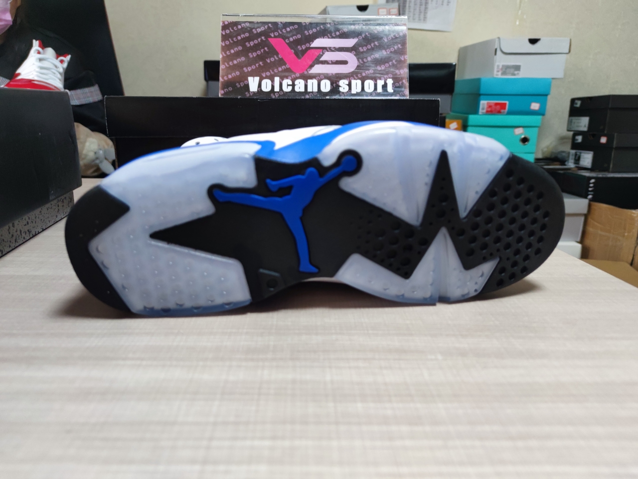 Jordan 6 Retro Sport Blue 384664-107