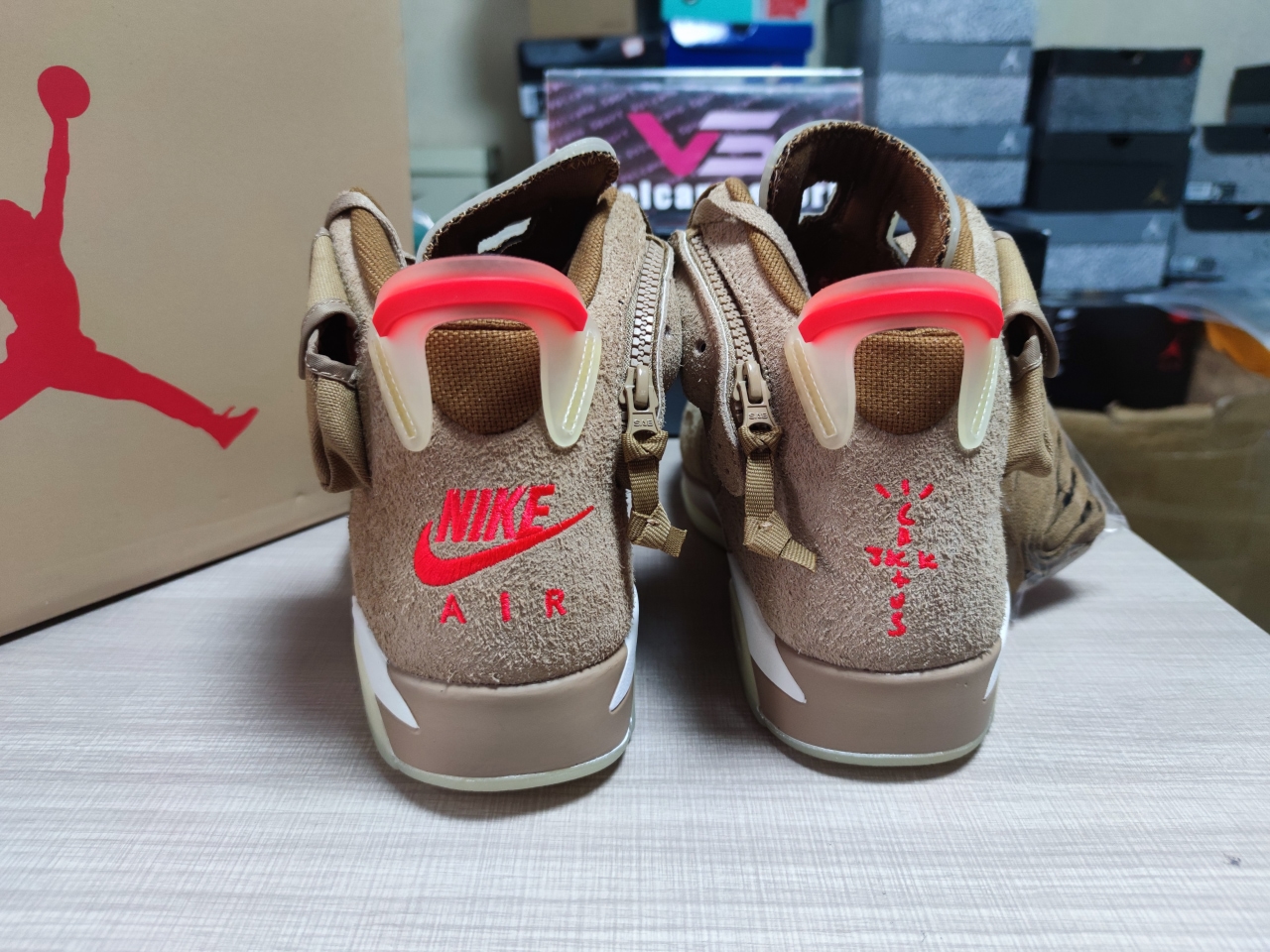 Jordan 6 Retro Travis Scott British Khaki