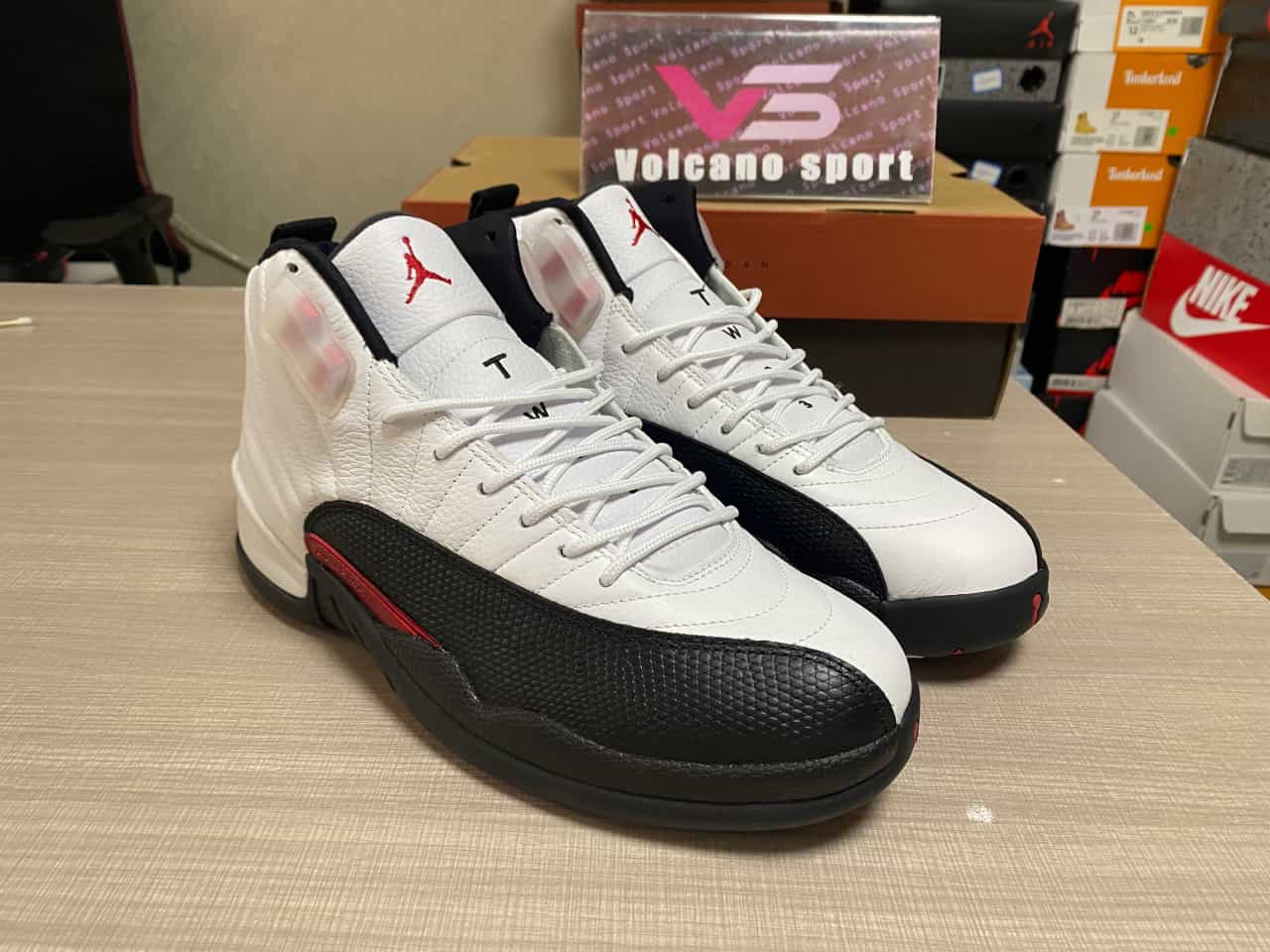 Jordan 12 Red Taxi White/Gym Red/Black CT8013-162