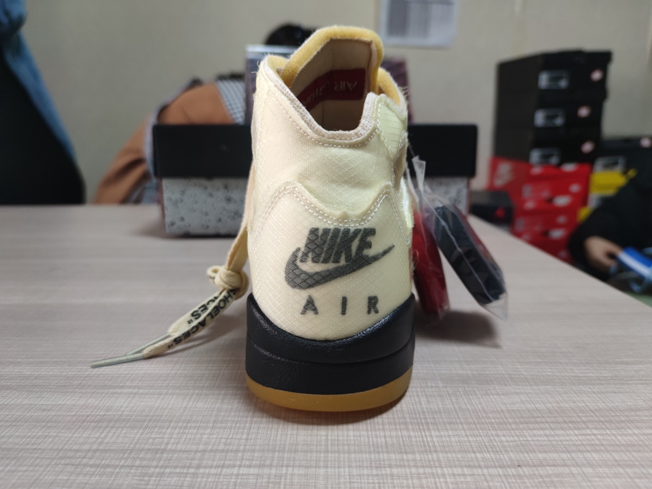 Jordan 5 Retro Off-White Sail DH8565 100