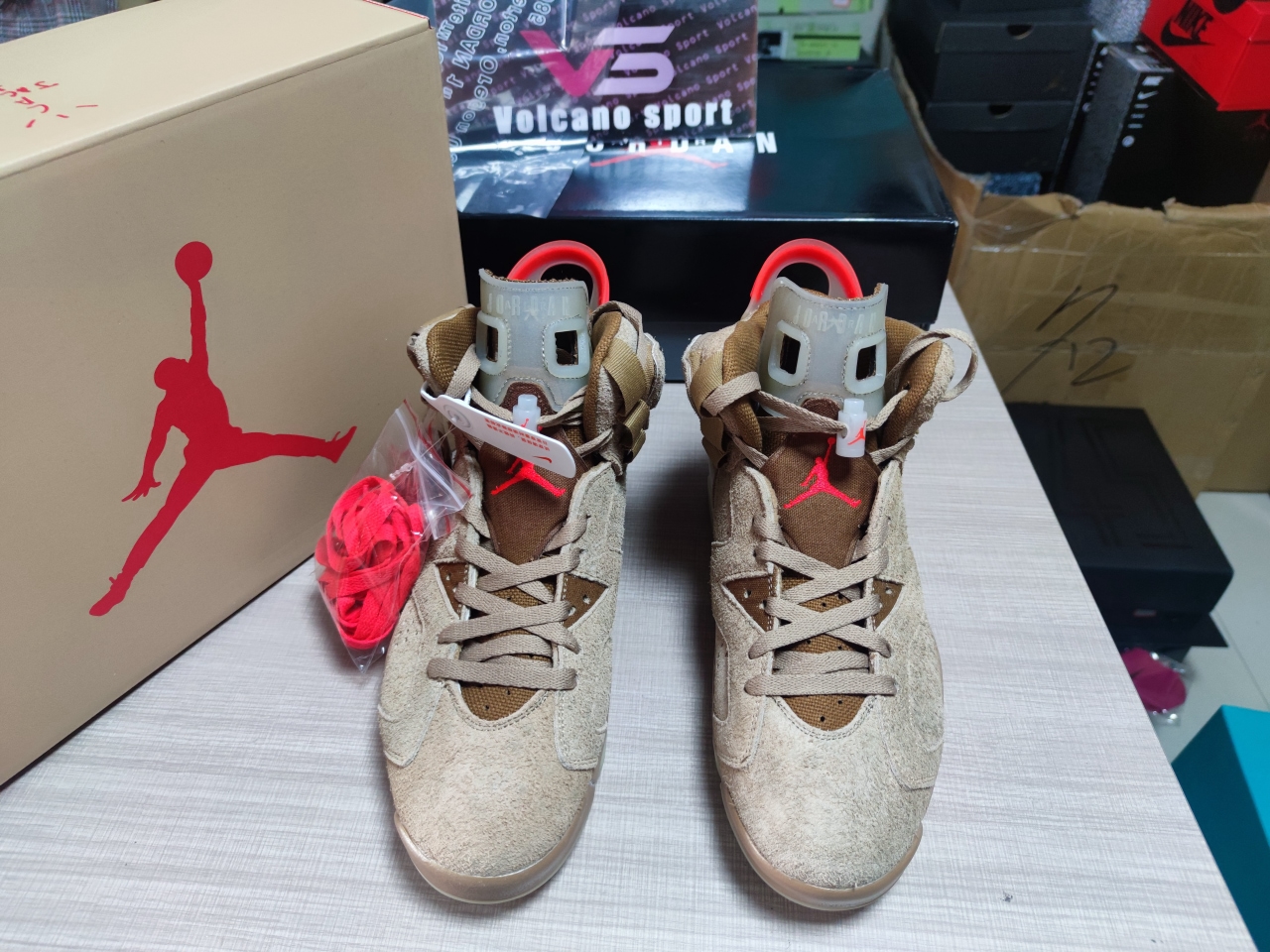 Jordan 6 Retro Travis Scott British Khaki